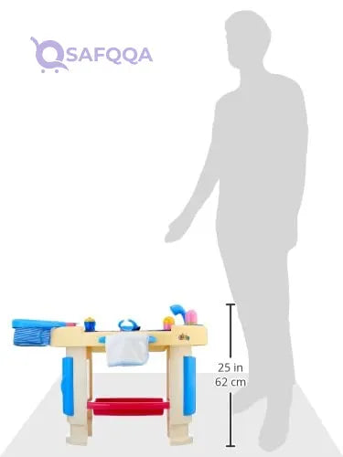 Cloma Baby Clothes Changing Table Toy - Safqqa