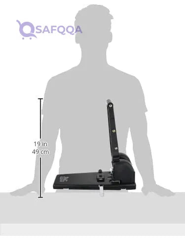 Jaguar 2016 Paper Punch - Black Clean and accurate hole punching - Safqqa