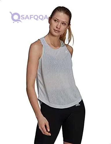 Adidas Round Hem Dancing Tank Top for Women Soft material for all-day comfort - Safqqa