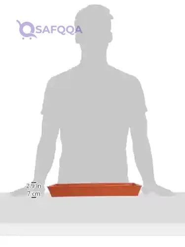 Bama Rectangular Saucers 50 X 20 Cm 20094 , Made In Italy - Safqqa Egypt