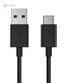 Keendex kx 2517 usb 2.0-a to type c charge and data transfer cable,1 meter - black - Safqqa