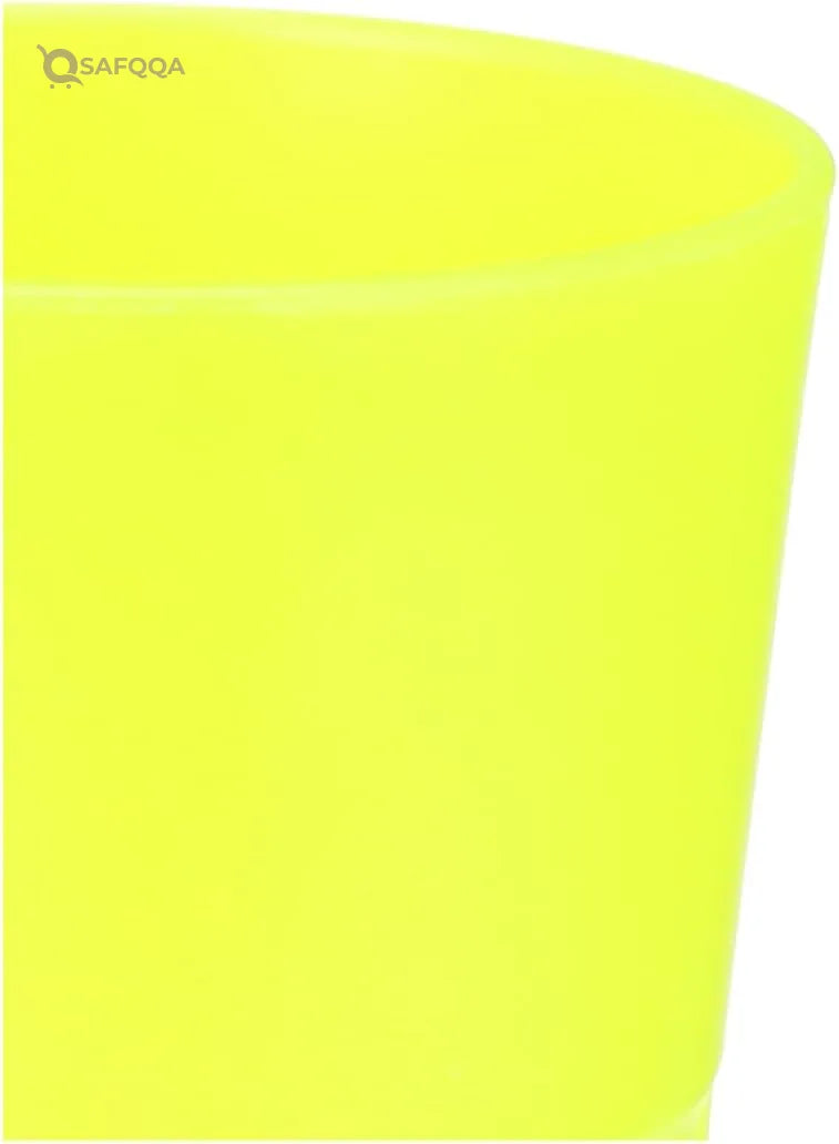 Mojito Design Plastic Cup Set ,0.35 Liter, 6 Pieces - Safqqa