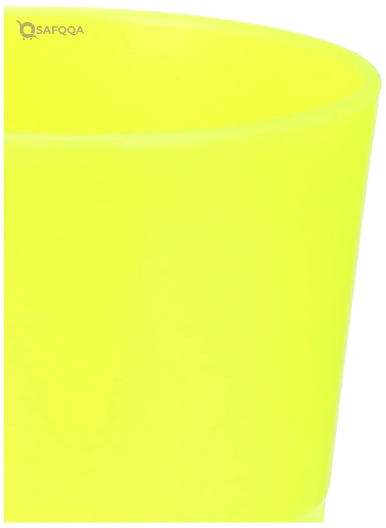 Mojito Design Plastic Cup Set ,0.35 Liter, 6 Pieces - Safqqa