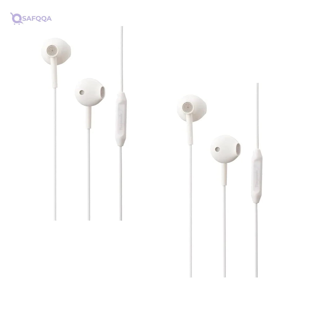 Tingwode  wired earphones with microphone• Comfortable design for extended wear - Safqqa