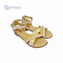Summer Slingback Buckle Closure Flat Sandals for Girls - Safqqa Egypt