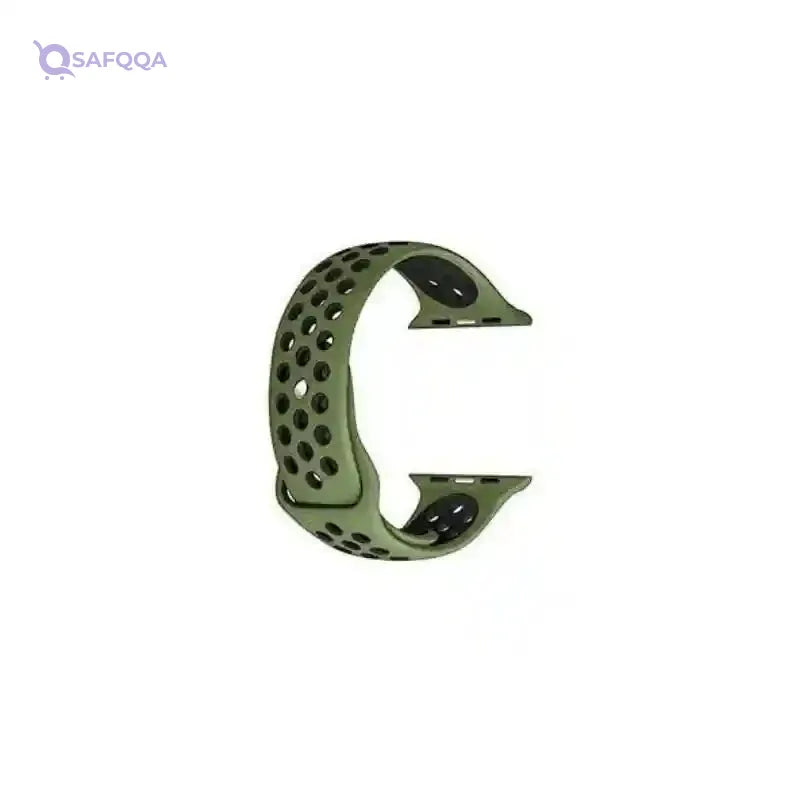 Silicone Breathable Smart Watch Strap with Holes for Smart Watch 38/40 MM - Safqqa Egypt