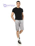 Splash Men's Running Shorts with Side Pockets and Drawstring Elastic Waist - Safqqa Egypt