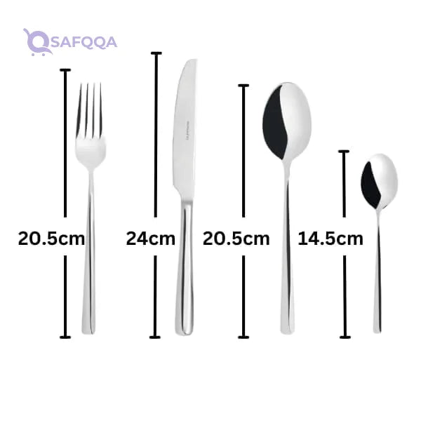 Bugatti Metropolis Cutlery Set – 24 Pieces - Safqqa