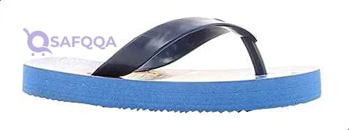 Leomil Cars Print Flip Flops For Boys - Navy and Blue - Safqqa