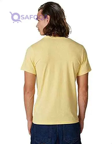 Lee Cooper Short Sleeves Basic Cotton T-Shirts for Men - Safqqa Egypt