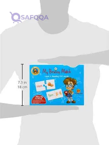 Fluffy BearMy Brainy Match Puzzle Game for Kids - Level 1, 27-Piece Matching Set - Safqqa Egypt