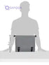 komkom baby changing bag - grey - Safqqa