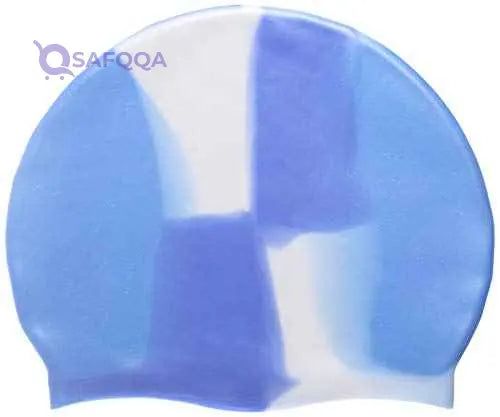 SPURT Multi-Color Silicone Swim Cap – Comfortable & Durable - Safqqa