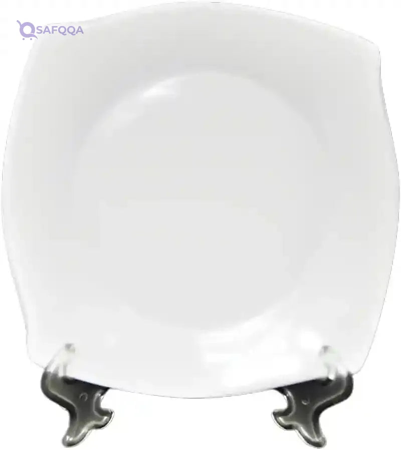 Pure Melamine Large Square Dessert Plate - Safqqa
