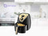 Black+decker af250g-b5 air fryer with rapid air covection technology, 2.5 liter, 800 g - black and gold - 220v supply voltage and 50hz - "international warranty" - Safqqa