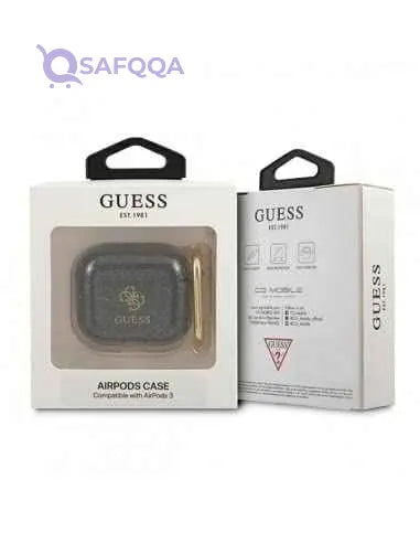 GUESS Colored Glitter Case For Airpods - Safqqa