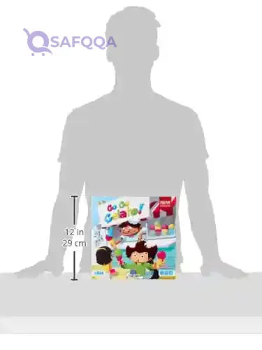 Nilco Go Go Gelato Toy - Multicolor, Multi-size - Safqqa