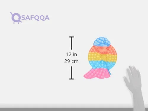Bingo Pop It Frozen Soft and flexible material - Safqqa