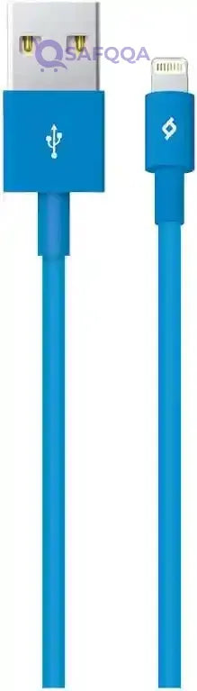 TTEC 2Dk75508M LighTning USB DaTa Cable, 100 cm - Blue - Safqqa