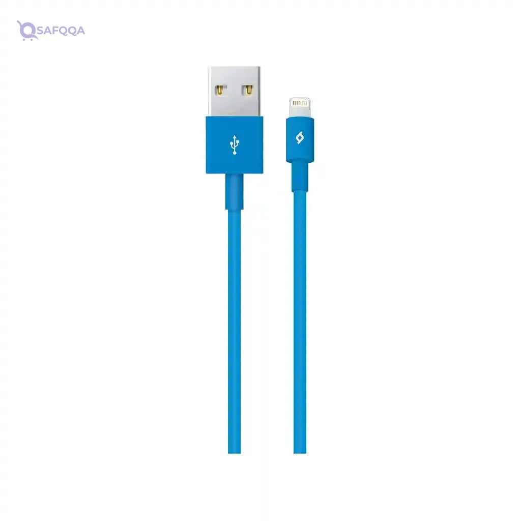 TTEC 2Dk75508M LighTning USB DaTa Cable, 100 cm - Blue - Safqqa