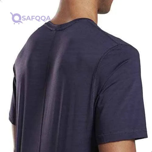 Reebok Running Activ Chill Graphic Heathered Slim Fit Sports T-shirt For Men - Safqqa