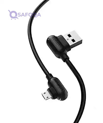Oraimo Data Cable OCD-M23 Not Block the Hand gaming Cable Black - Safqqa Egypt