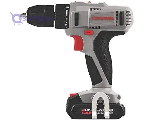 Crown Cordless Drill Driver 14.4V for Drilling and Screwdriving - Safqqa