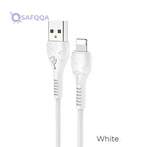 Hoco X37 Lightning Fast Charging Cable 2.4A - Safqqa