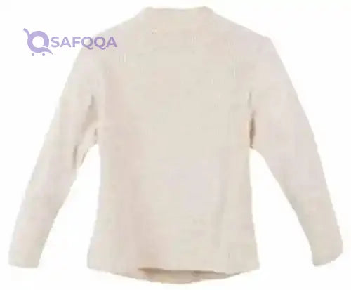 Concrete Girls’ Crew Neck Pullover Sweater with Puff Sleeves - Model C521PL2-W23-87N-1071 - Safqqa Egypt