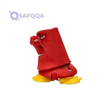 Gimi 4013643 B-Lock Stair Anti-Slip Stabilizers, 2 Pieces - Red & Yellow - Safqqa Egypt