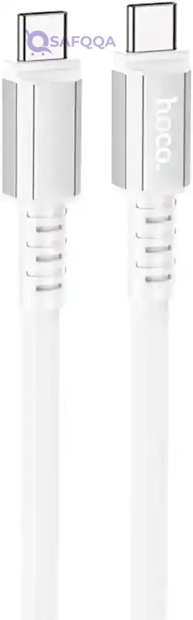 Hoco X85 Strength Silicone Fast Charging & Data Transmission Cable (60W – 3A – 1M) – USB-C to USB-C - Safqqa