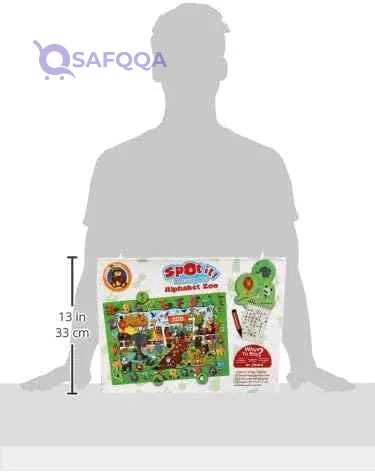 Fluffy Bear ED-3001 Spot It Alphabet Activity Kit for Kids - Safqqa Egypt