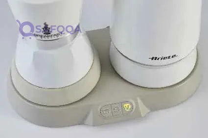 Ariete 1344, Breakfast Station, 3 Products in 1: Moka Pot, Kettle, Hot and Cold Milk Frother - Safqqa