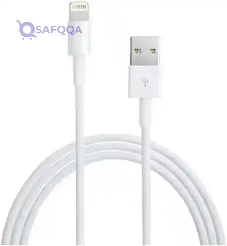 Lightning Cable 1M USB Charge Sync For IPhone Or IPad White - Safqqa Egypt
