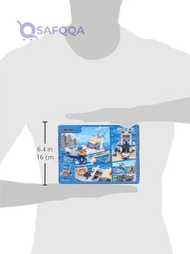BanBao - Police Boat - 234 Pieces - Safqqa Egypt