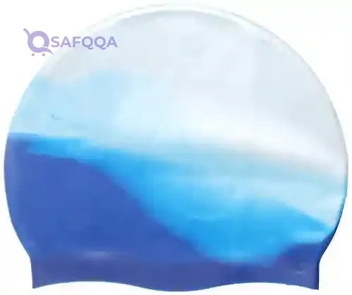 SPURT Multi-Color Silicone Swim Cap – Comfortable & Durable - Safqqa