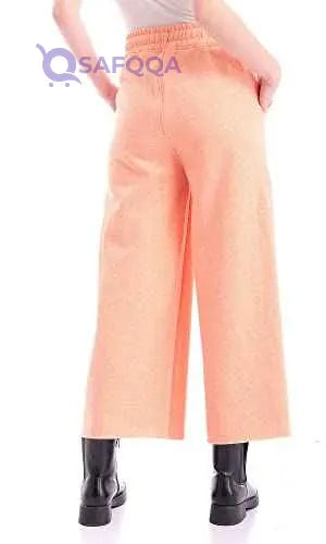 Ravin Women's Elastic Waist Cotton Pants with Drawstring - Safqqa Egypt