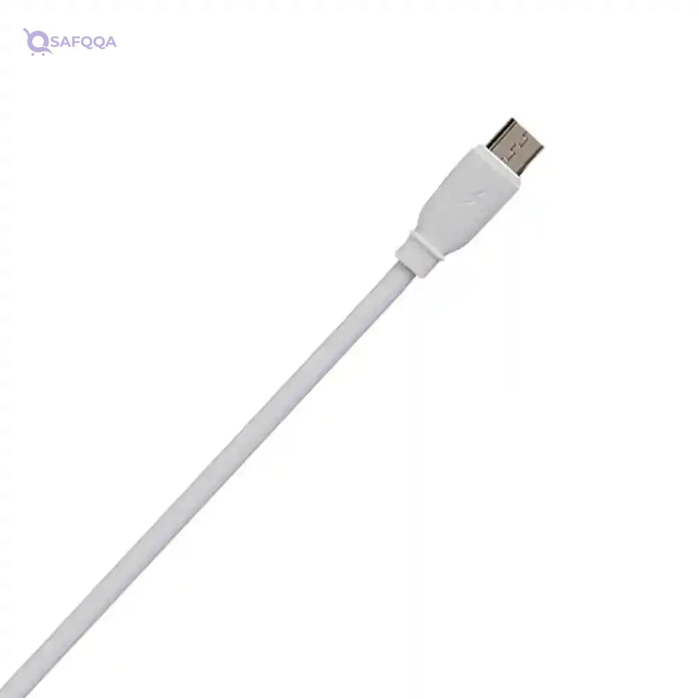 Remax rc-138m fast charging and data transmission lightning cable with 2.4a output 1000mm set of 2 pieces - white - Safqqa