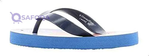 Leomil Cars Print Flip Flops For Boys - Navy and Blue - Safqqa