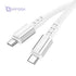 Hoco X85 Strength Silicone Fast Charging & Data Transmission Cable (60W – 3A – 1M) – USB-C to USB-C - Safqqa