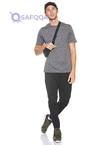 Magma Round-Neck Short-Sleeve Regular Fit T-shirt for Men - Safqqa Egypt