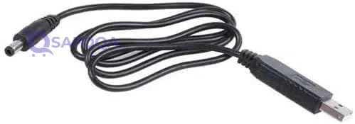 Point USB Type A Male-to-Male 1M Boost Cable 5V to 9V for Phone & Router - Safqqa Egypt