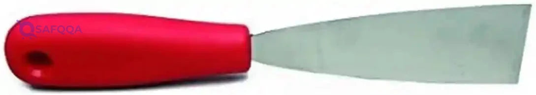 Maya Stainless Steel Spatula with PP Handle Medium (40 mm) Red 88040 - Safqqa Egypt