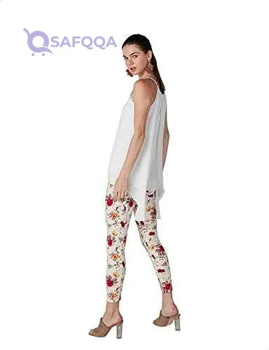Elle Spaghetti Straps High-Low Blouse for Women - Safqqa Egypt