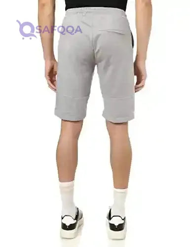 Splash Men's Running Shorts with Side Pockets and Drawstring Elastic Waist - Safqqa Egypt