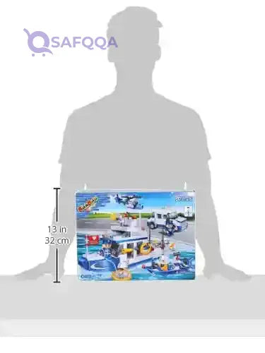 BanBao - Police Series Building Set 418 Pieces - Safqqa Egypt