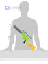 Awlad Farghaly 580A Large Gun Set with Goggles and Foam Darts, Multi Color - Safqqa