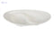 Royal Porcelain Dish with Divider – 9.5×17 cm - Safqqa