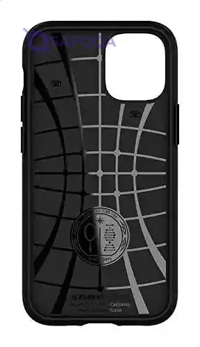 Spigen Hybrid NX Case Designed for iPhone 12 Mini (2020) - Matte Black - Safqqa Egypt