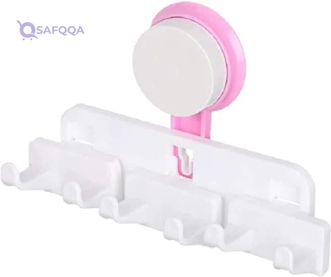 Elyassin Easy-to-Hang Cleaning Tool Holder ,6 Hooks - Safqqa